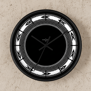 Wall Clock 10"/25cm - White Pea - AU/NZ/USA - The Koko Samoa