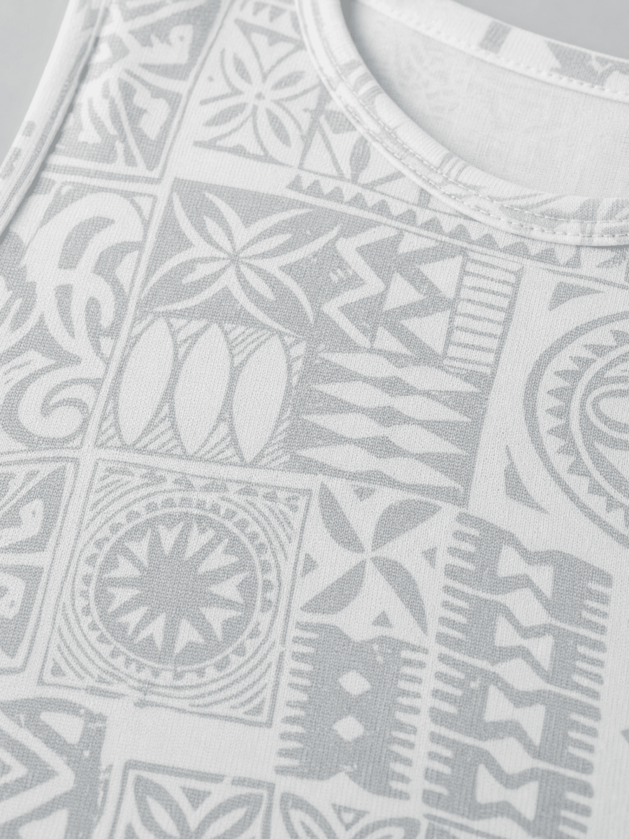 Women's Casual Dress - White Sunday - The Koko Samoa