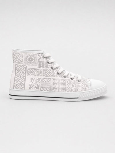 Women's High Top Sneakers - White Sunday