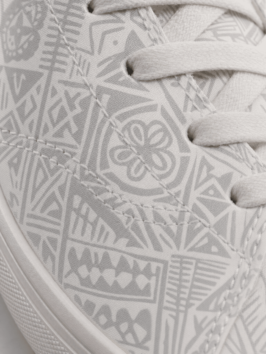 Women's Low-Top Sneakers - White Sunday - The Koko Samoa
