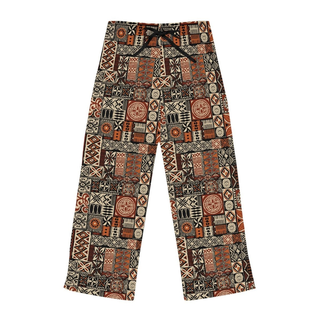 Women's Elei pajama pants by MWW on Demand featuring comfortable, relaxed fit with tropical print fabric.