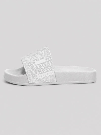 Women's Slide Sandals - White Sunday