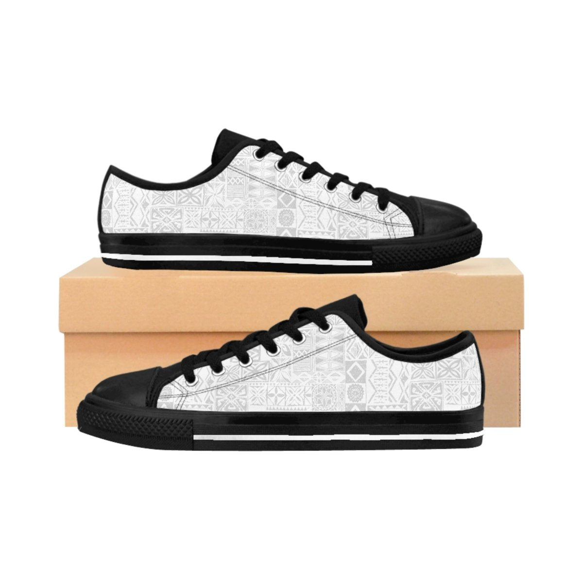 Women's Sneakers - White Sunday - The Koko Samoa