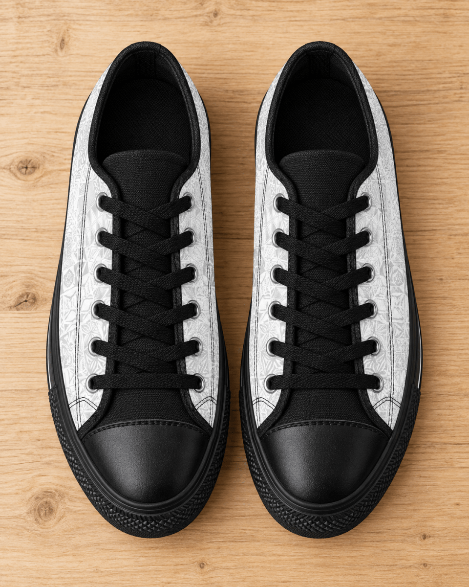 Women's Sneakers - White Sunday - The Koko Samoa