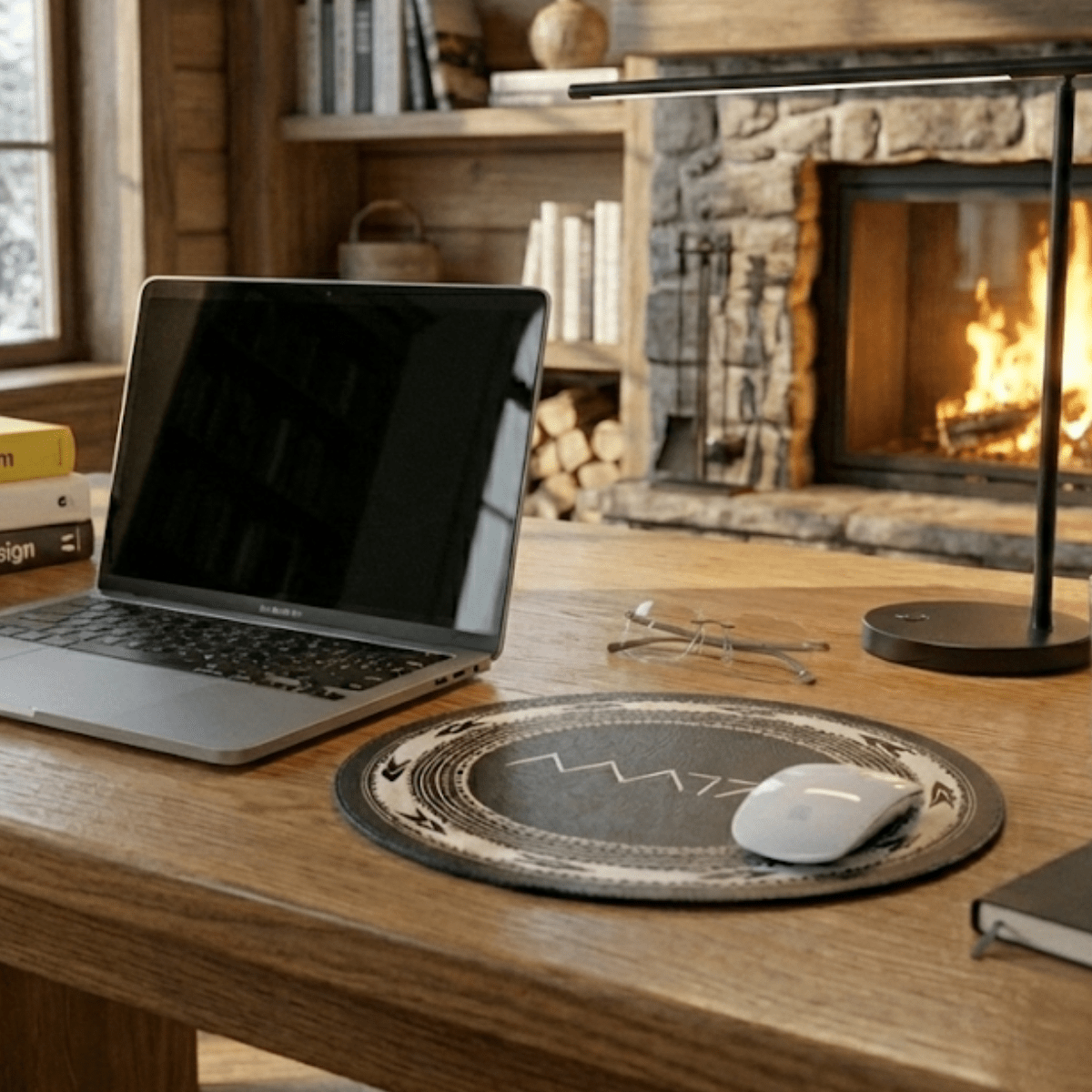 Leather Mouse Mat - Matai - AU/NZ/USA - The Koko Samoa