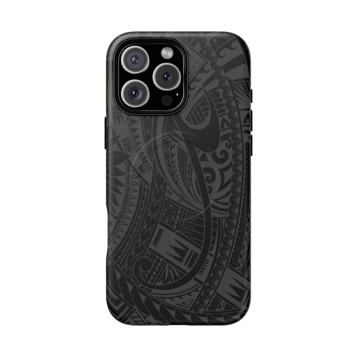 WOYC iPhone 17 Tough Magsafe® Phone Case in glossy Warrior design, protective MagSafe-compatible case for durable iPhone protection.