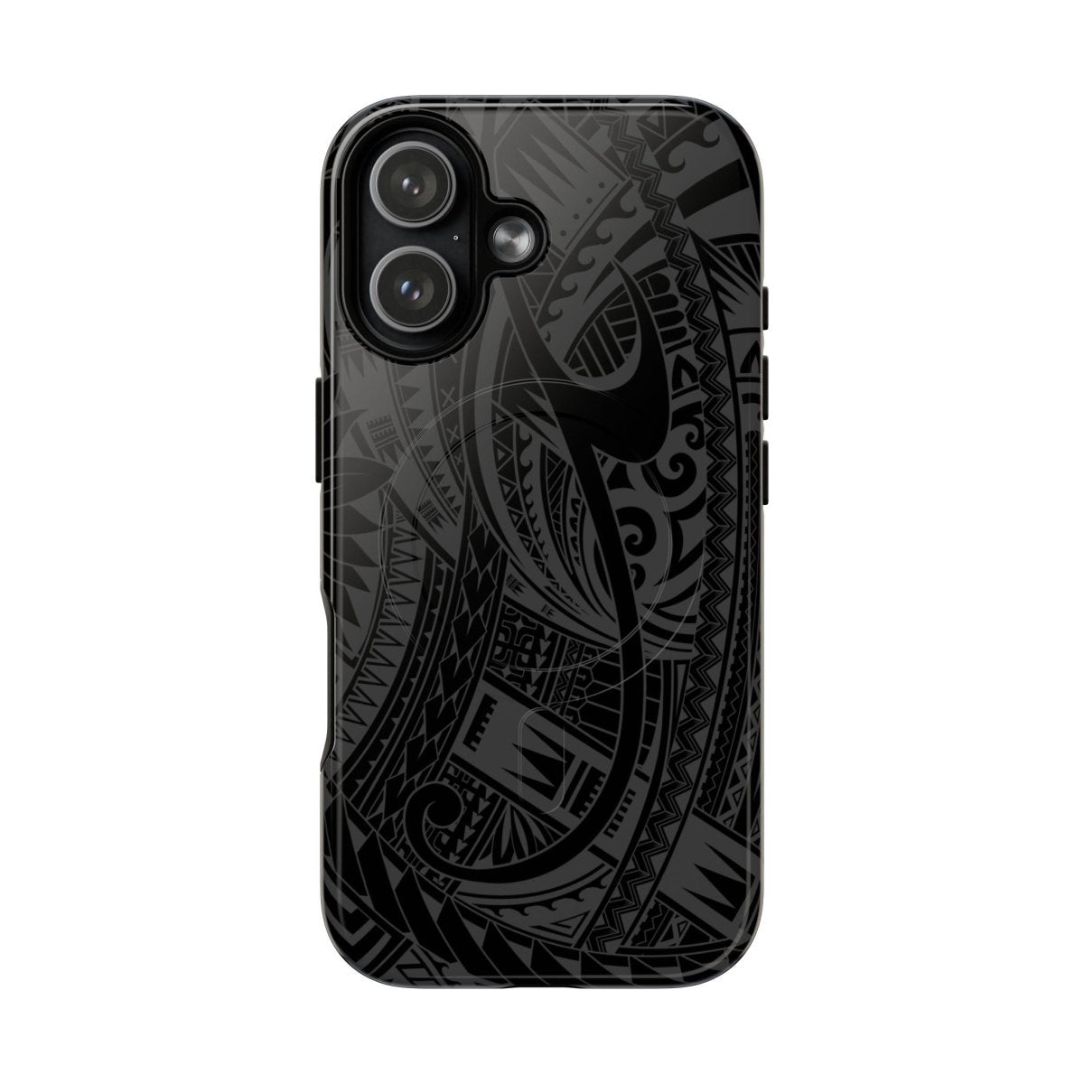 WOYC iPhone 17 Tough MagSafe® phone case in glossy Warrior design, durable protection for MagSafe-compatible smartphones.
