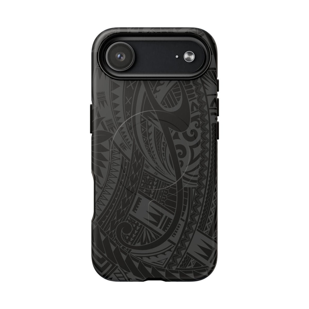 WOYC iPhone 17 Tough MagSafe case featuring a glossy Warrior design, rugged protection for MagSafe-compatible smartphones.