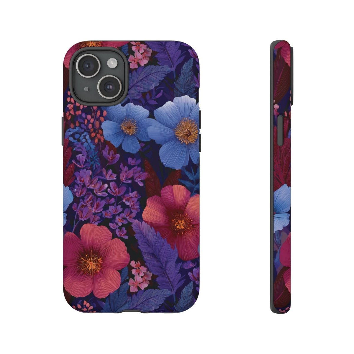 Lavender Tropics tough phone case for iPhone 17 by Printify, glossy finish, durable protection, designed for AU, NZ, and USA markets.