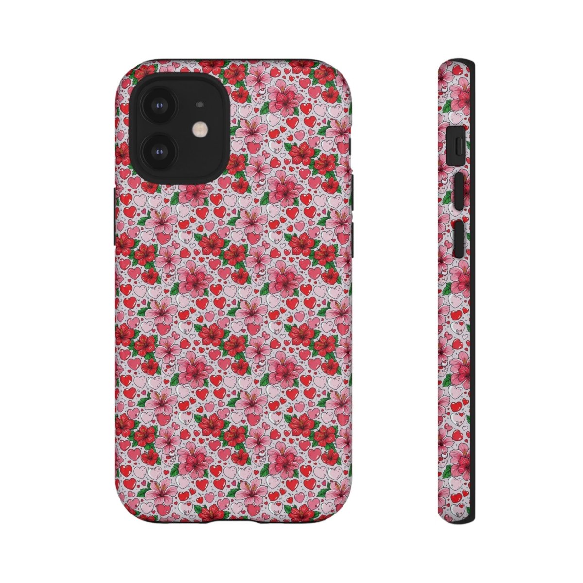 iPhone 17 tough phone case with glossy Love & Aute design, durable protective cover for iPhone models in AU/NZ/USA.
