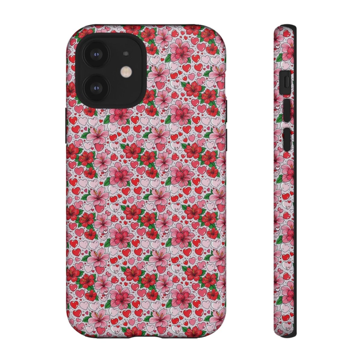 WOYC iPhone 17 tough phone case with Love & Aute design, glossy finish, durable protection for iPhone models in AU/NZ/USA.