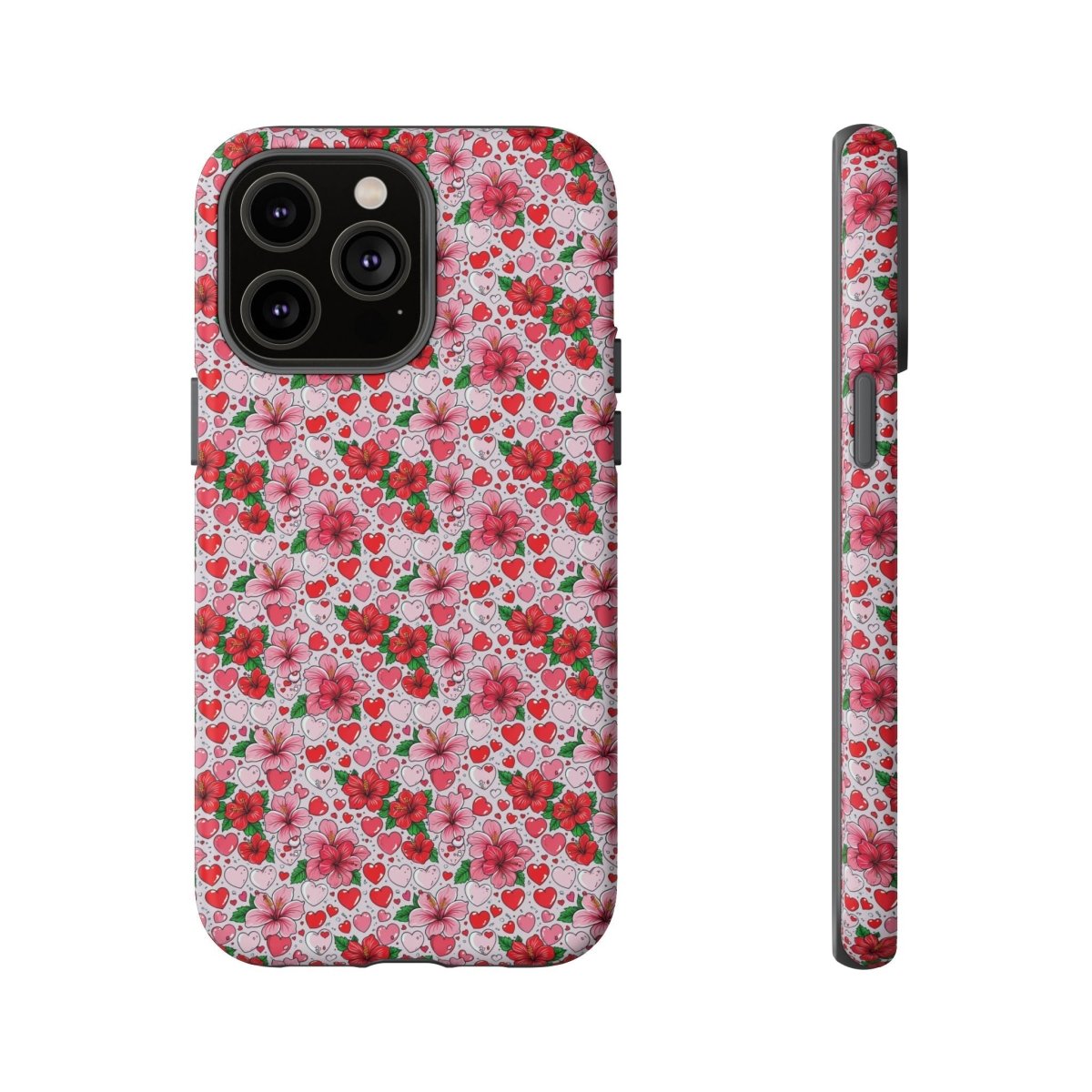 WOYC iPhone 17 tough phone case with Love & Aute design, glossy finish, rugged protection for iPhone models in AU, NZ, and USA.
