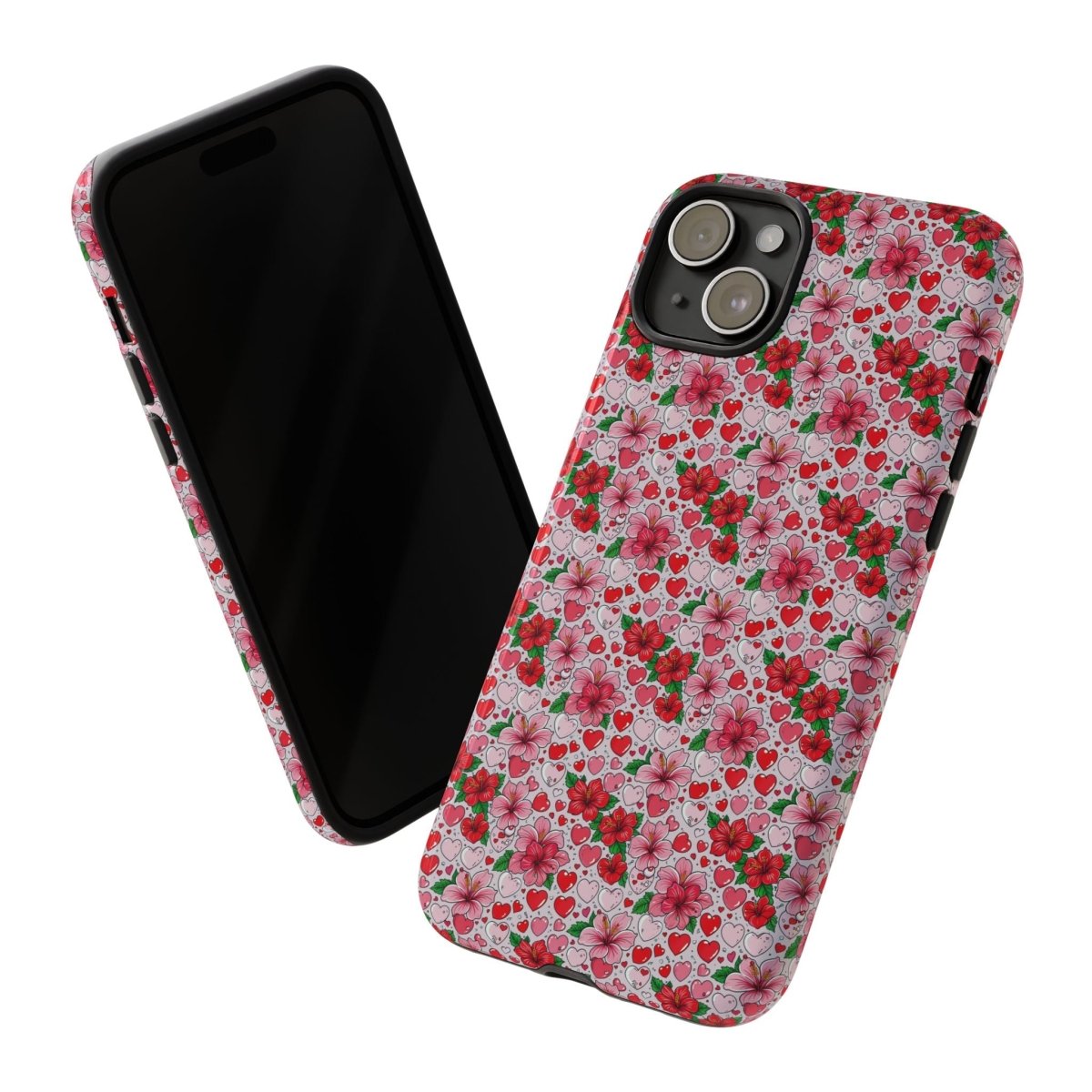 Tough iPhone 17 case with Love & Aute design, glossy finish, protective phone case for iPhone models in AU, NZ, and USA.