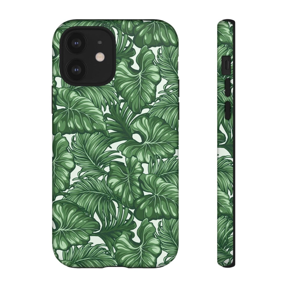 WOYC iPhone 17 tough phone case in glossy Saoluafata Canopy design, durable protective cover for iPhone models.