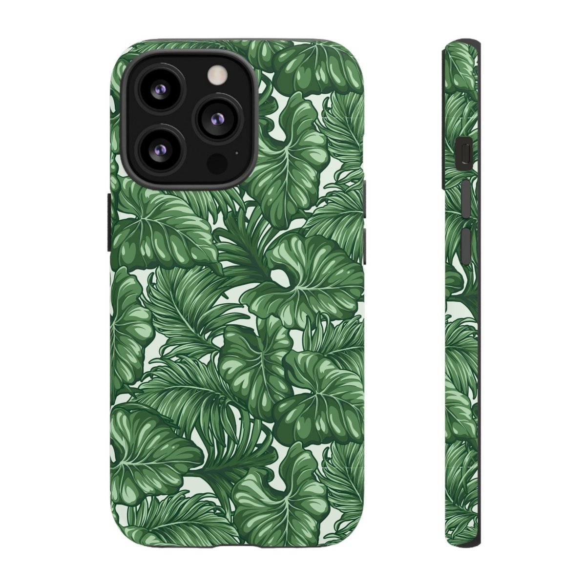 WOYC iPhone 17 tough phone case in glossy Saoluafata Canopy design, durable protective cover for iPhone models.