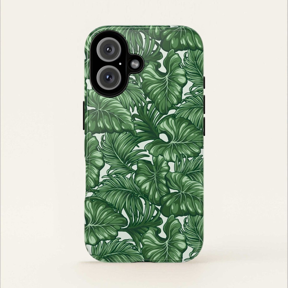WOYC iPhone Tough Phone Case in Saoluafata Canopy design, glossy finish, compatible with iPhone 17, durable protection for AU/NZ/USA.