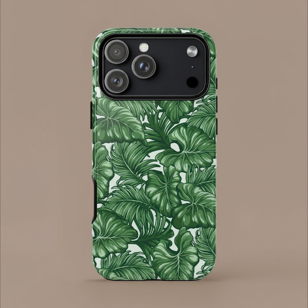 WOYC iPhone Tough Phone Case Saoluafata Canopy for iPhone 17, glossy protective case in AU/NZ/USA styles.