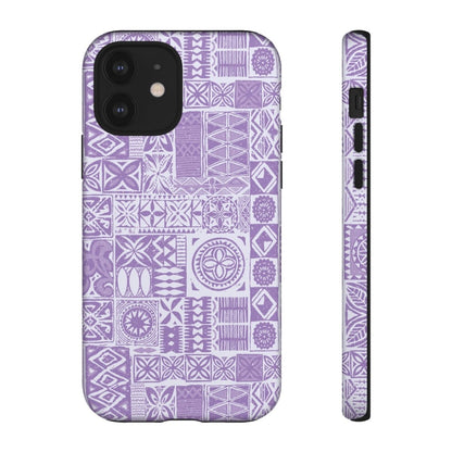 Tough Phone Case - Lavender Elei - AU/NZ/USA - The Koko Samoa