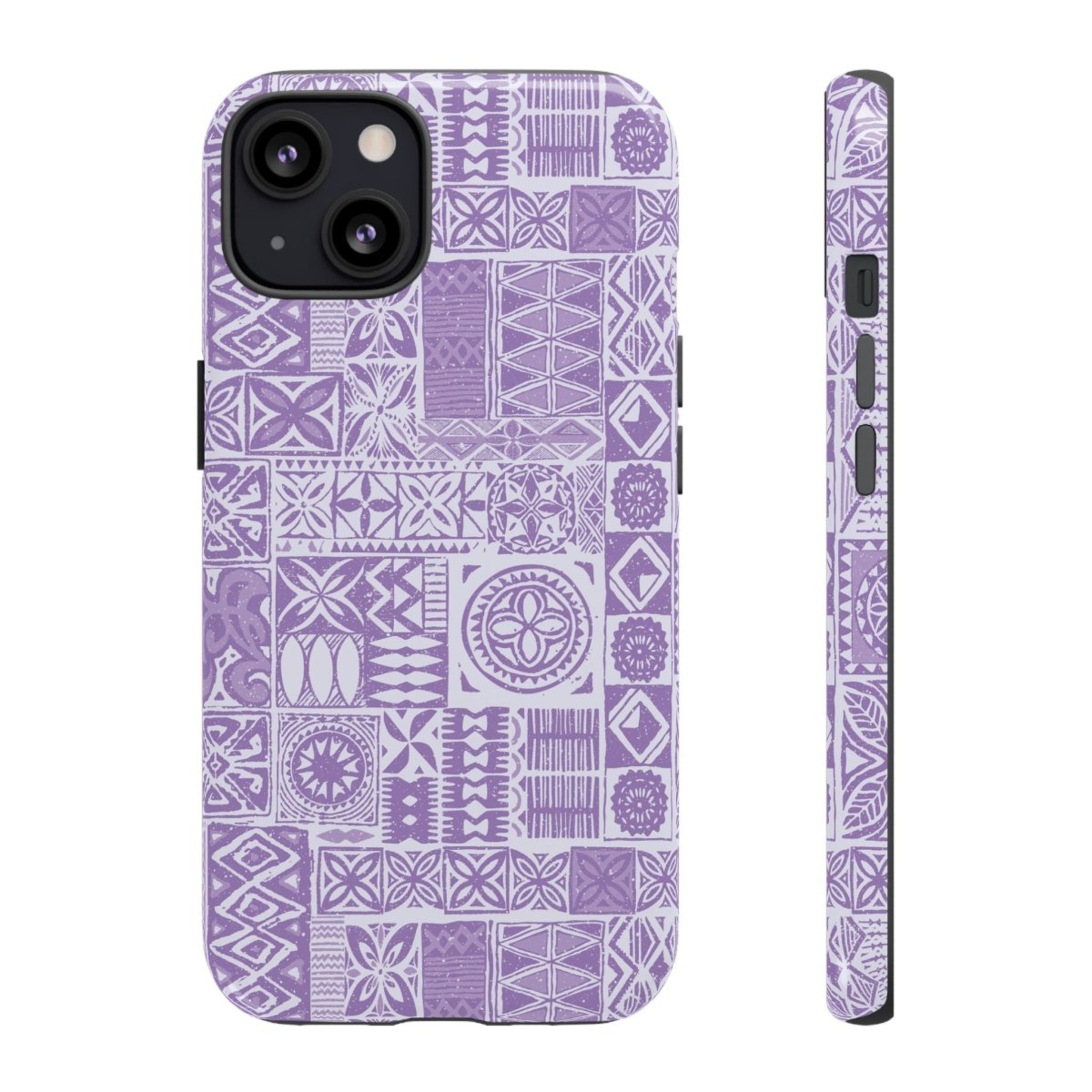 Lavender Elei tough phone case for iPhone 17 by Printify, glossy and protective, designed for AU, NZ, and USA markets.