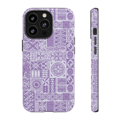 Tough Phone Case - Lavender Elei - AU/NZ/USA - The Koko Samoa