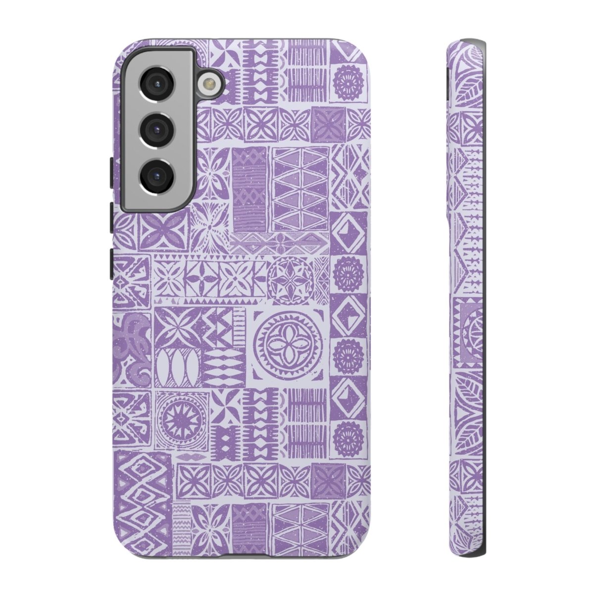 Lavender Elei tough phone case for iPhone 17, glossy protective case by Printify, designed for AU, NZ, and USA markets.