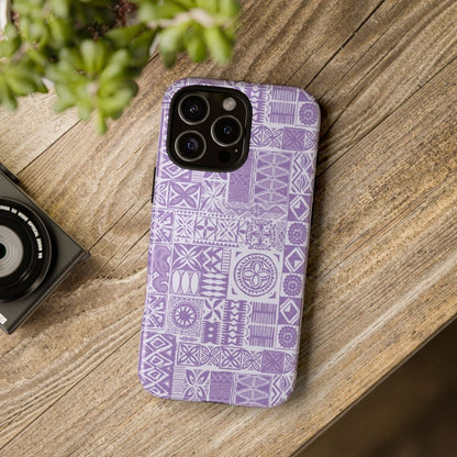 Tough Phone Case - Lavender Elei - AU/NZ/USA - The Koko Samoa