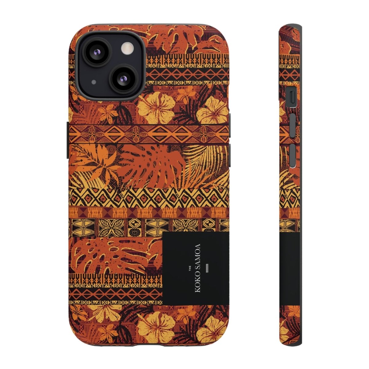 Glossy Tough Phone Case for iPhone 17 featuring the Poutasi Promise design, suitable for AU, NZ, and US.