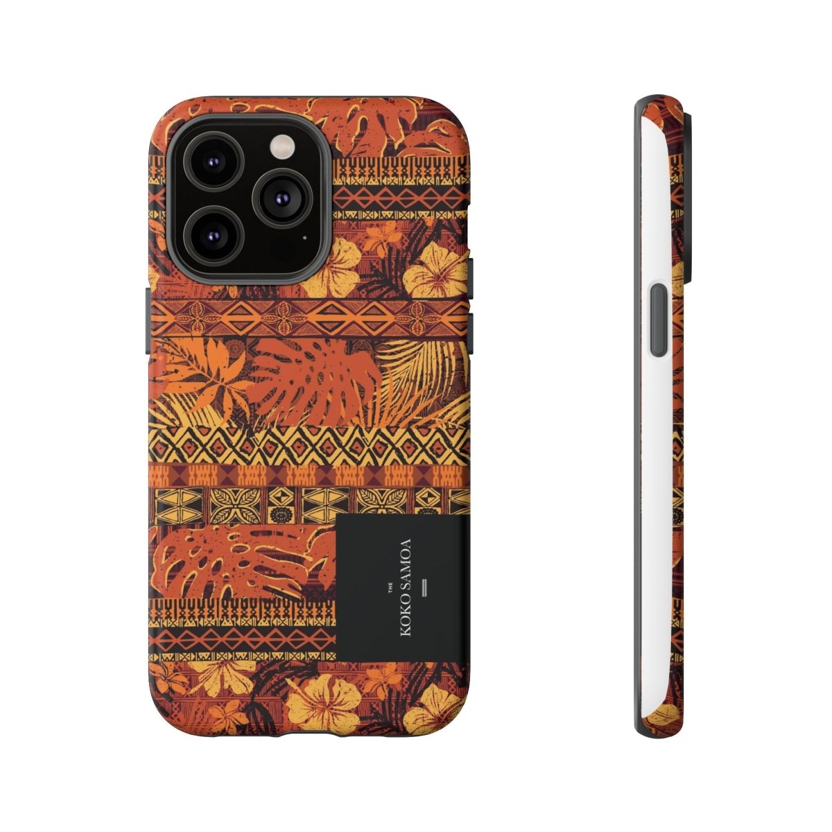 Glossy Tough Phone Case by Printify featuring Poutasi Promise design for iPhone 17, suitable for AU, NZ, and USA regions.