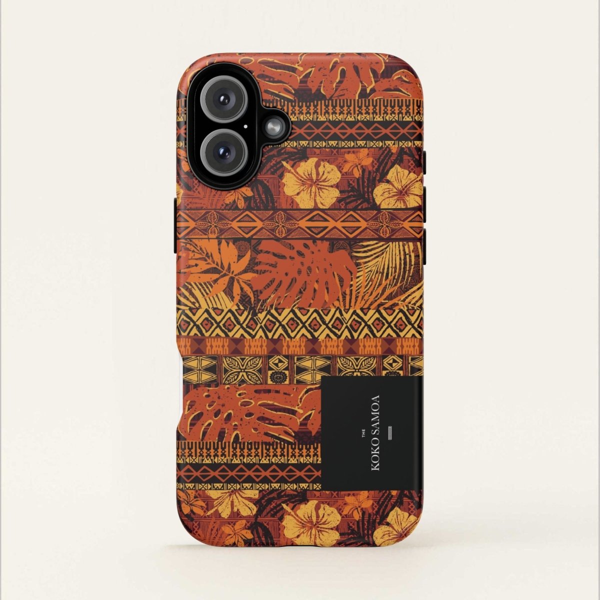Glossy Tough Phone Case by Printify for iPhone 17 featuring the Poutasi Promise design, durable protective cover for AU/NZ/USA.