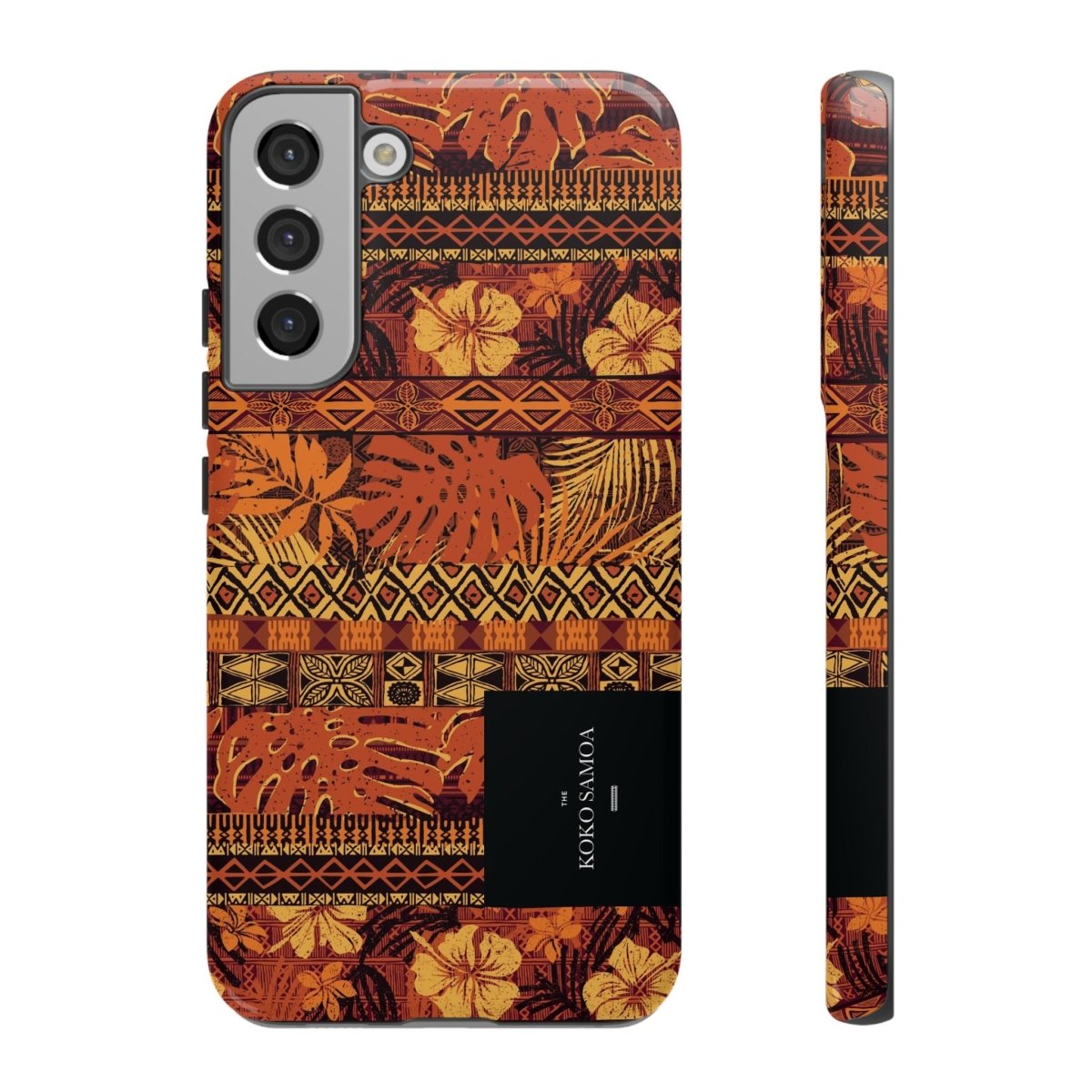 Glossy tough phone case for iPhone 17 featuring Poutasi Promise design, by Printify, suited for AU, NZ, and USA.