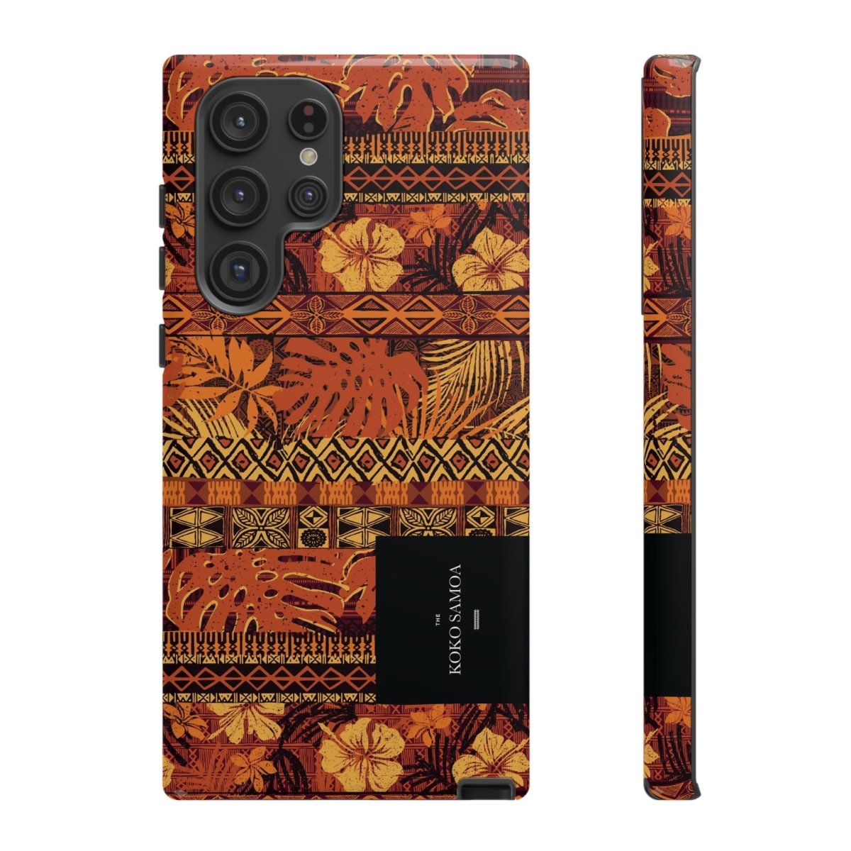 Glossy Tough Phone Case by Printify featuring Poutasi Promise design for iPhone 17, suitable for AU, NZ, and USA.