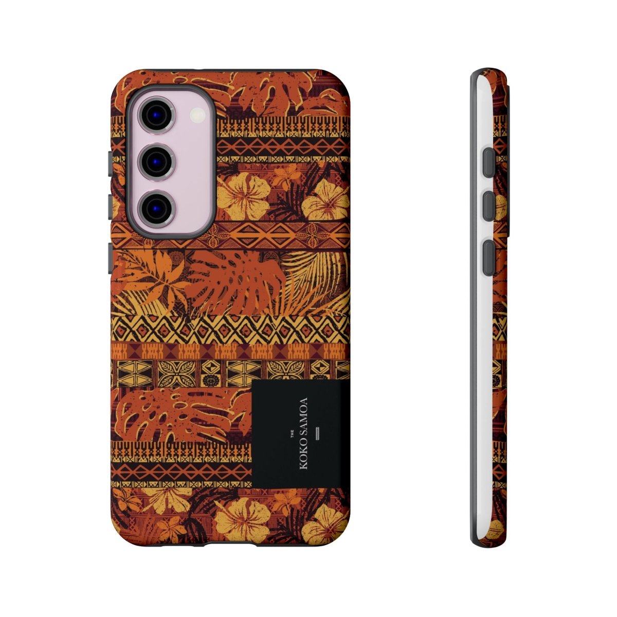 Glossy Tough Phone Case by Printify for iPhone 17 featuring Poutasi Promise design, durable protective cover for AU, NZ, and USA.