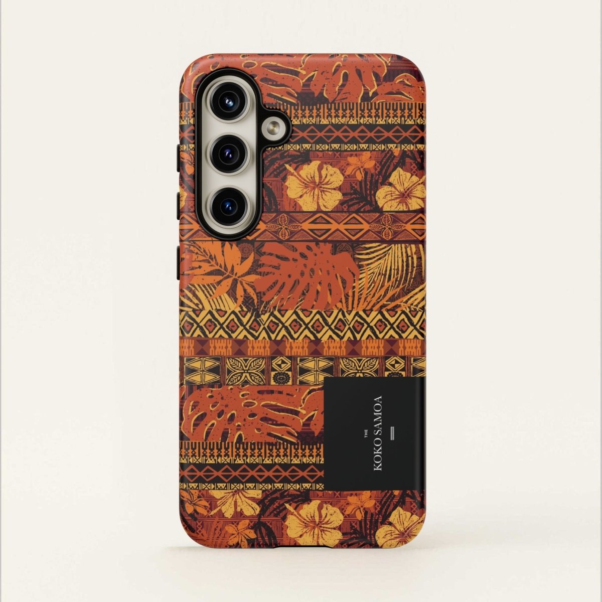 Glossy Tough Phone Case for iPhone 17 by Printify featuring the Poutasi Promise design, suitable for AU, NZ, and USA markets.
