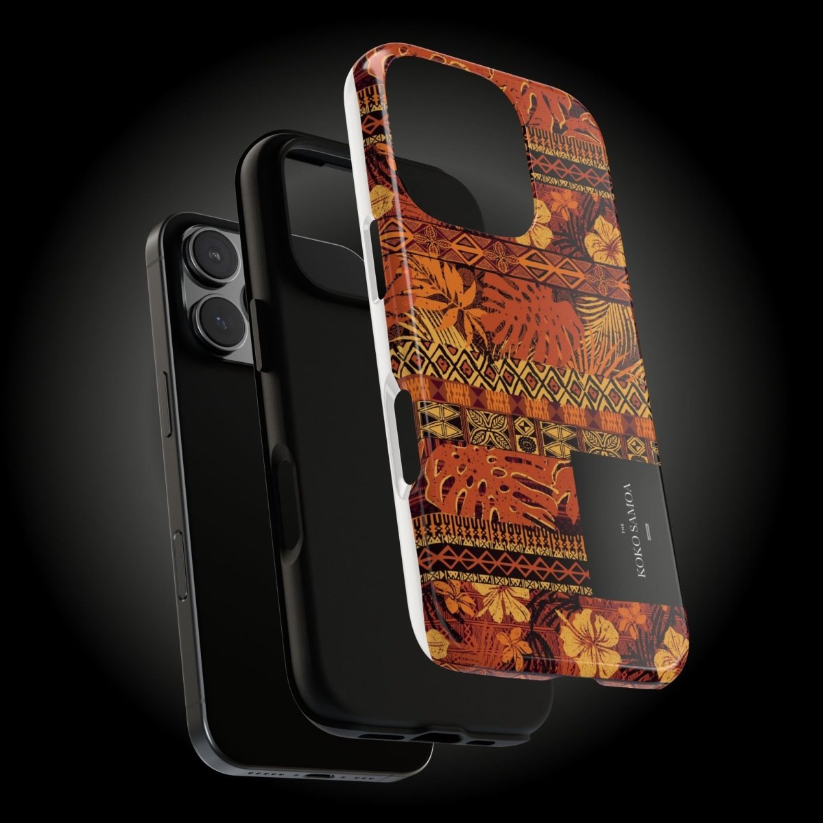Glossy Tough Phone Case for iPhone 17 with Poutasi Promise design, durable protective cover by Printify for AU, NZ, and USA.
