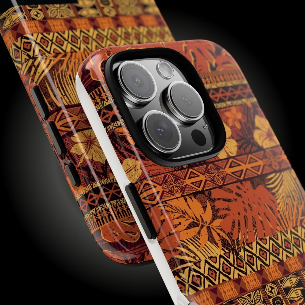 Glossy Tough Phone Case for iPhone 17 by Printify featuring the Poutasi Promise design, offers protection and style.