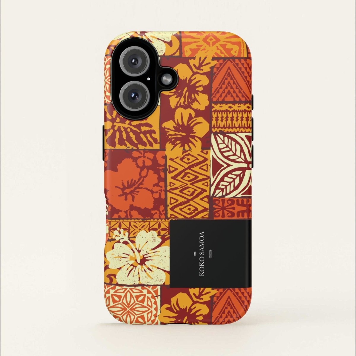 Glossy Tough Phone Case by Printify with Sataoa Sunrise design for iPhone 17, suitable for AU, NZ, and USA markets.