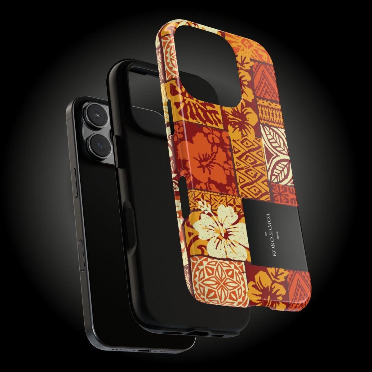 Glossy Tough Phone Case for iPhone 17 by Printify featuring Sataoa Sunrise design, suitable for AU, NZ, and USA markets.