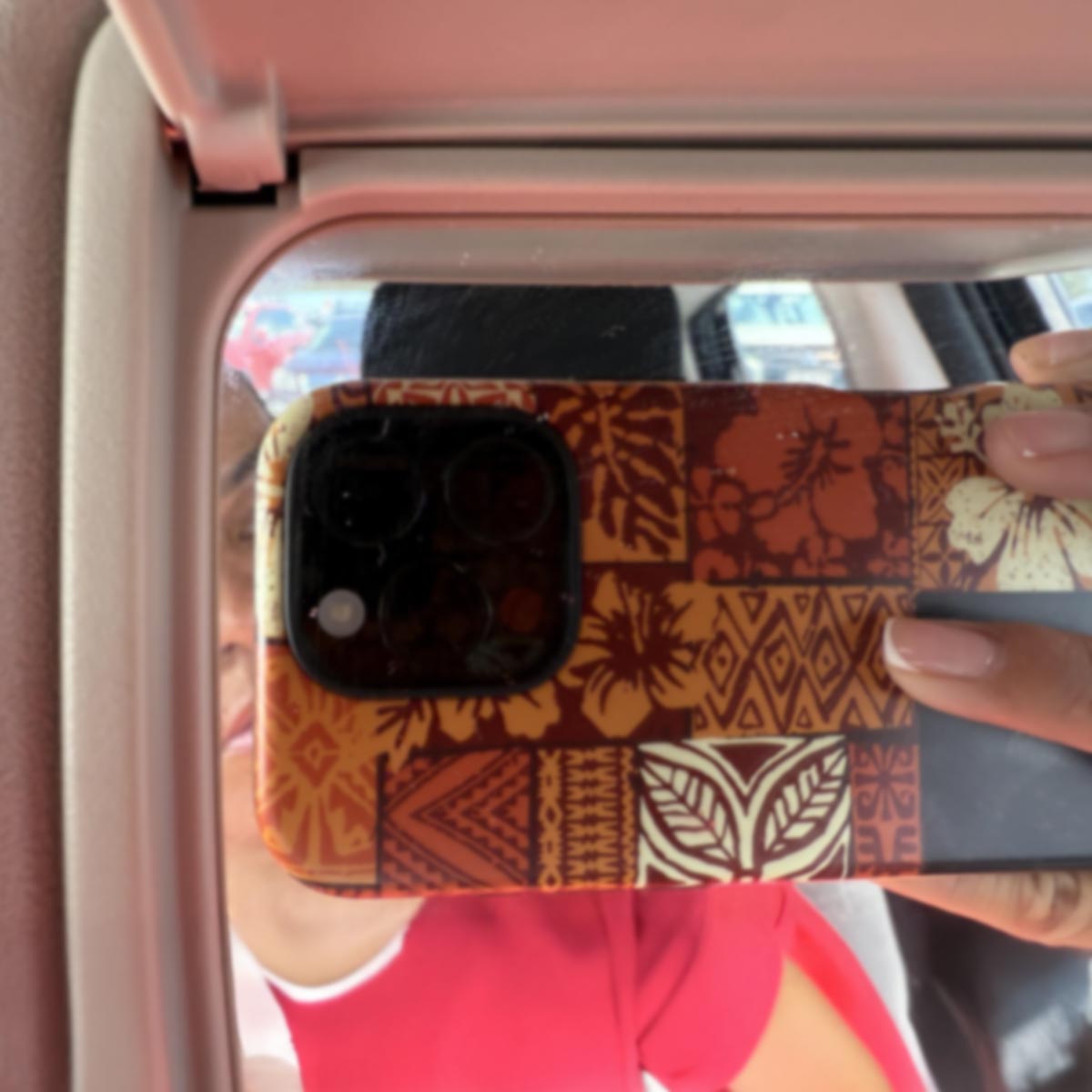 Glossy tough phone case for iPhone 17 featuring Sataoa Sunrise design by Printify, ideal for AU, NZ, and USA.