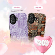 Gift Set - Elei Duo - Matching Phone Cases - AU/NZ/USA - The Koko Samoa
