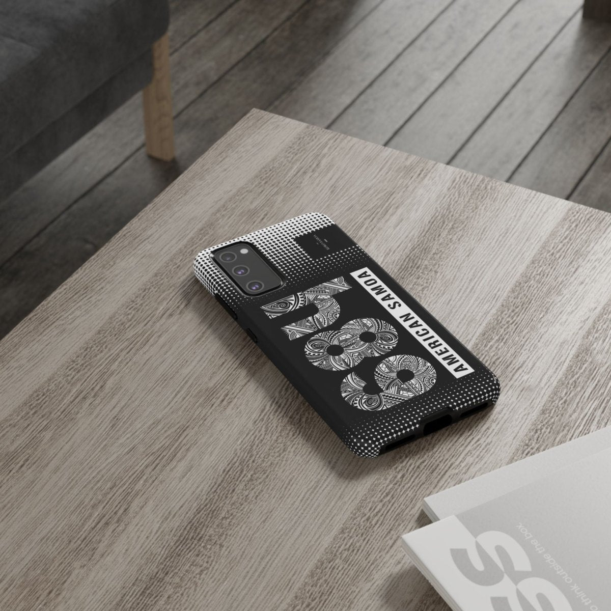 Samsung Galaxy S25 tough phone case by Printify with glossy finish, designed for durability and protection.