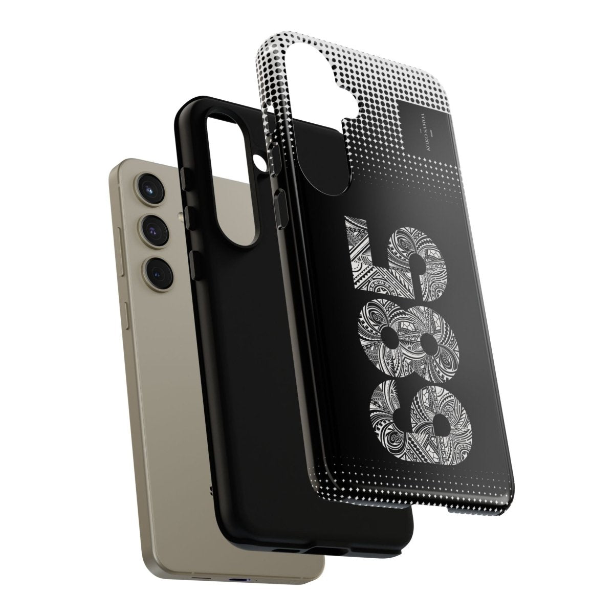 Samsung Galaxy S25 tough phone case by Printify, glossy finish, designed for AU, NZ, and USA markets.