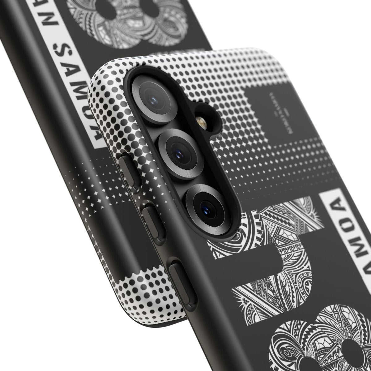 Samsung Galaxy S25 tough phone case by Printify with glossy finish, designed for durability and protection.
