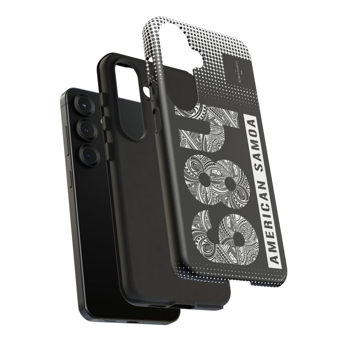 Samsung Galaxy S25 tough phone case by Printify, glossy finish, designed for durability and protection.