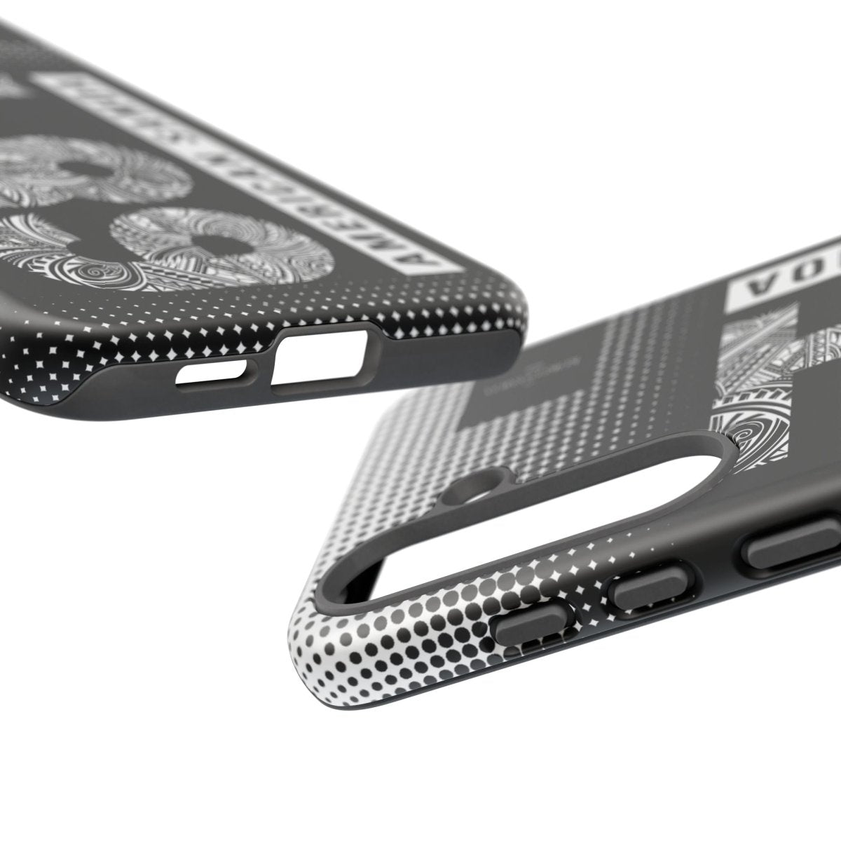 Samsung Galaxy S25 tough phone case by Printify, glossy finish, designed for durability, in AU/NZ/USA markets.