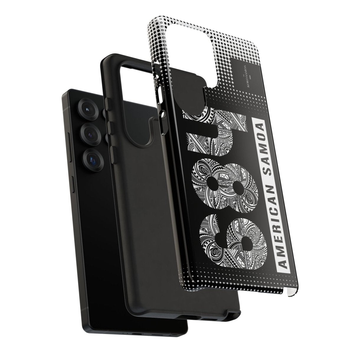 Samsung Galaxy S25 tough phone case by Printify, glossy finish, designed for durable protection.