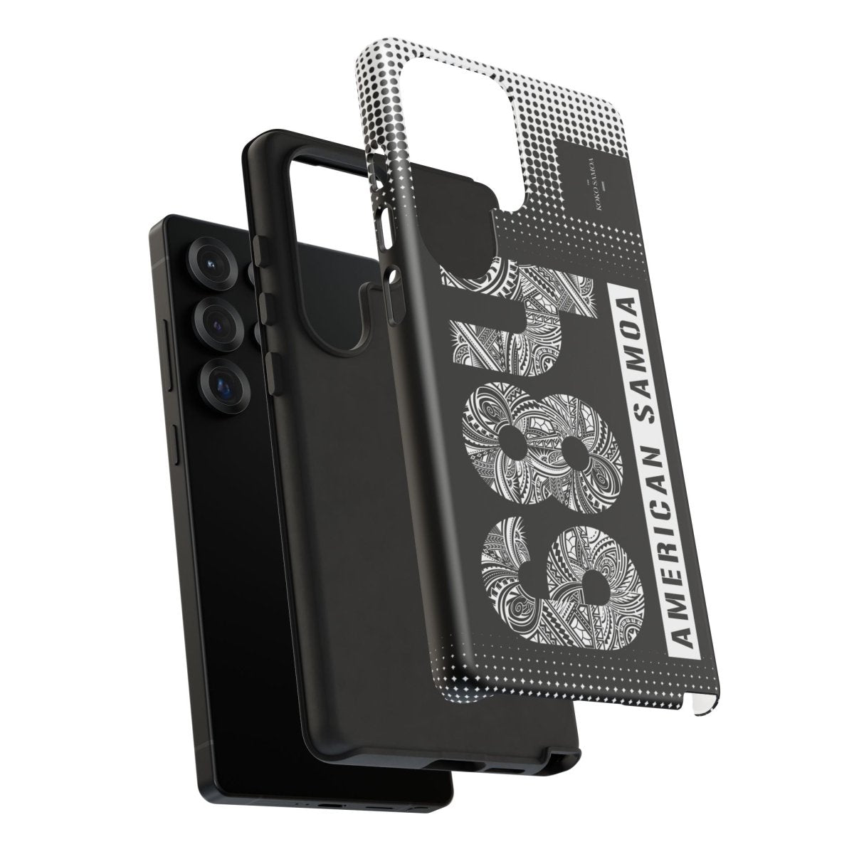 Samsung Galaxy S25 tough phone case by Printify, glossy finish, designed for durability and protection.