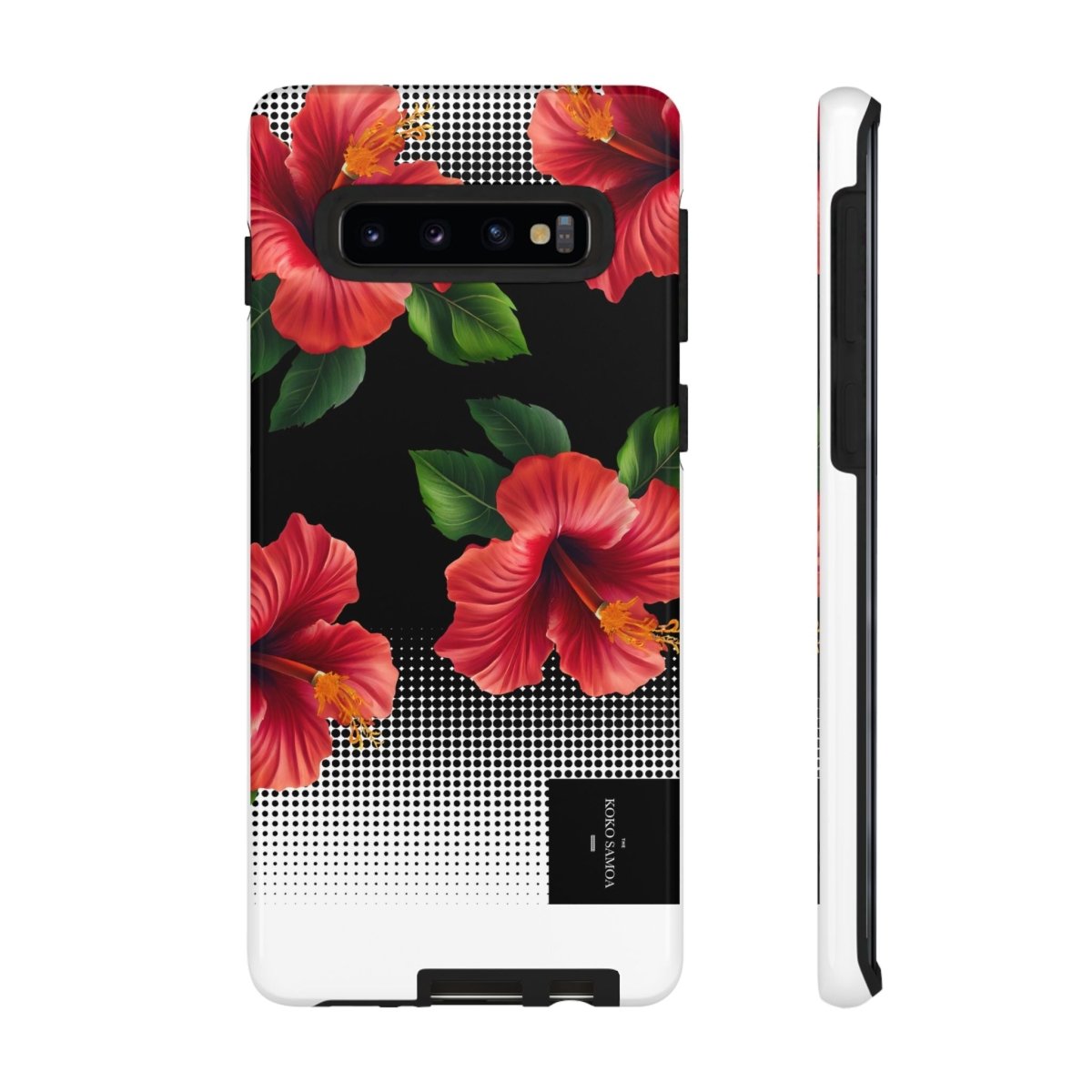 Samsung Galaxy S25 tough phone case with glossy finish, designed for durability and style.