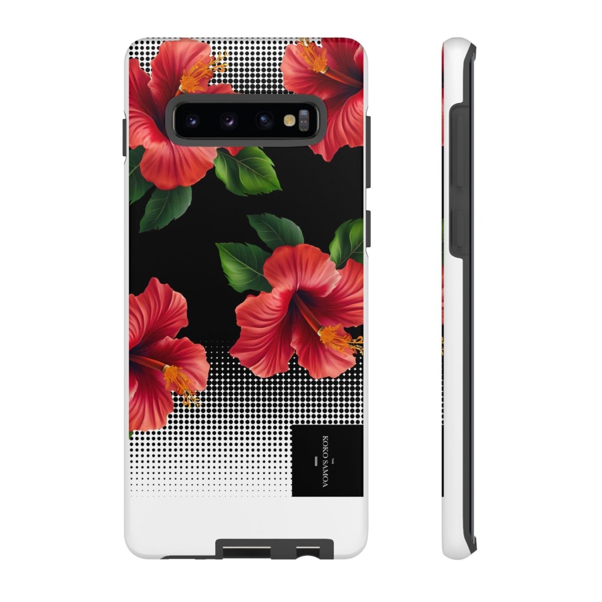 Samsung Galaxy S25 tough phone case, glossy Aute design for durable protection.