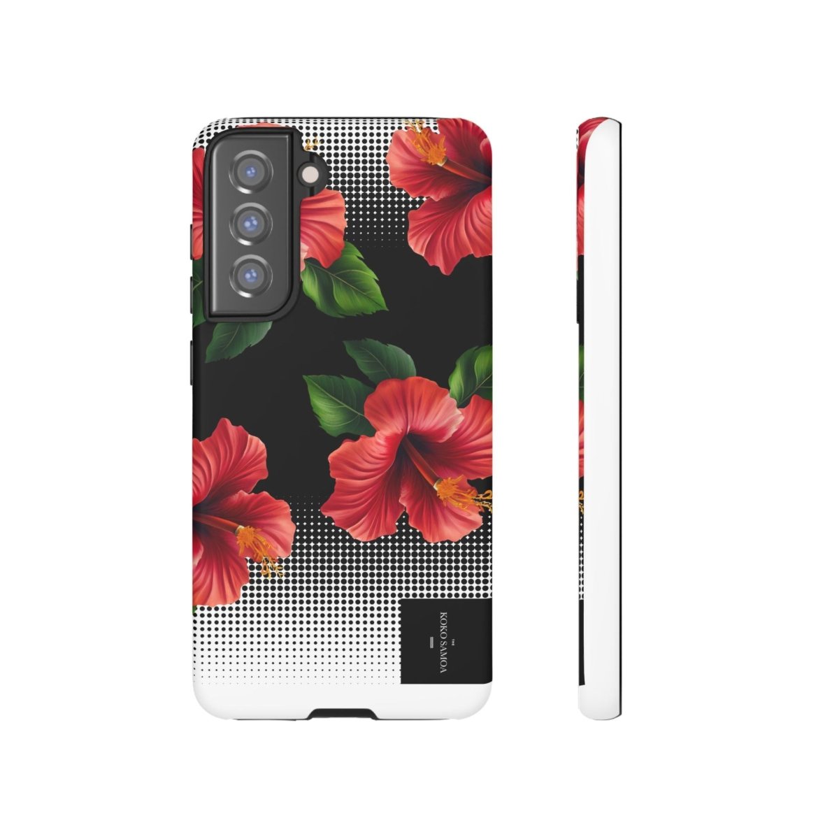 Samsung Galaxy S25 tough phone case by Printify featuring a glossy, durable design for AU, NZ, and USA models.