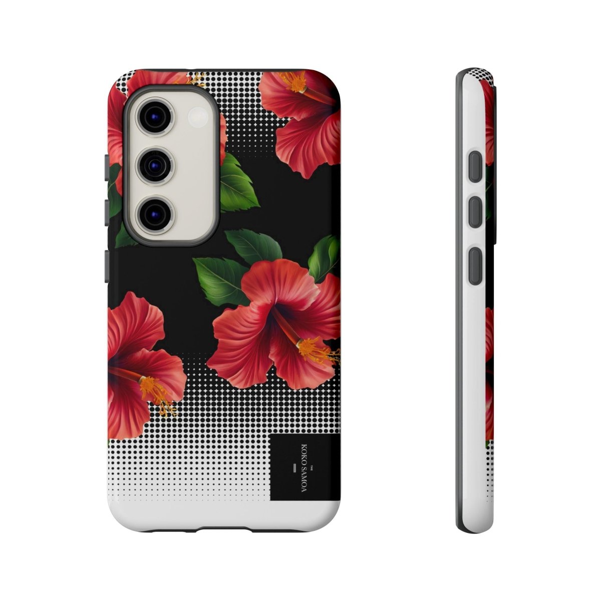 Samsung Galaxy S25 tough phone case by Printify, glossy durable case with Aute design for AU, NZ, and USA markets.